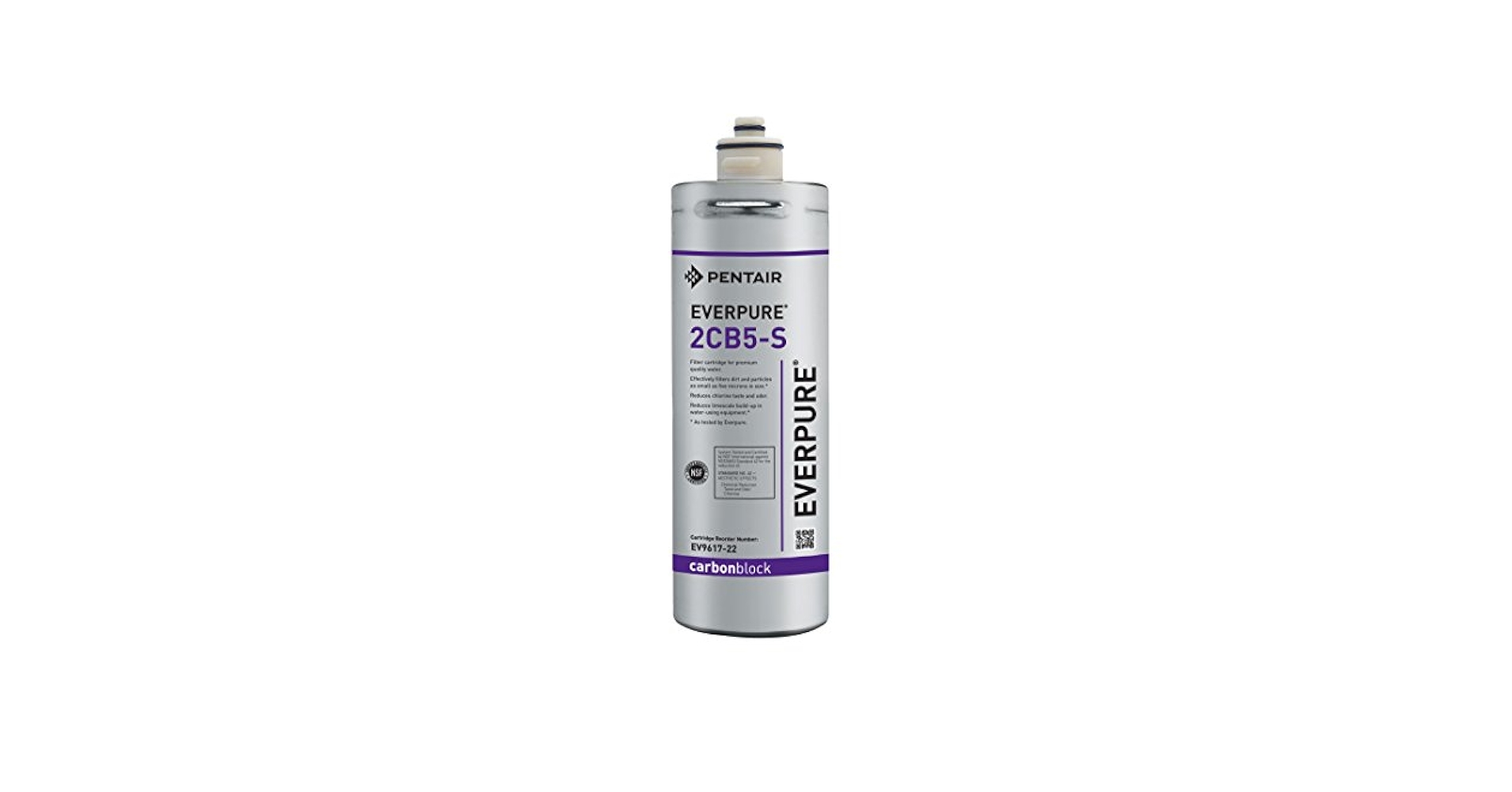 PENTAIR EVERPURE 4CB5-S ヘッド付き浄水器カートリッジ Amazon.com: Everpure EV9617-22 2CB5-S Filter Cartridge